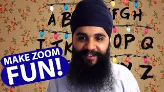 CUSTOM Zoom Background + Snapchat Filter on Zoom // Be the coolest person in your meeting!