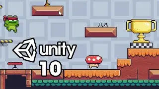 Make an 2D Platformer in Unity (Part10 | Tile Palette + Tile map)