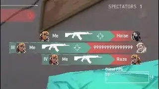 Spray and pray and get three frags.