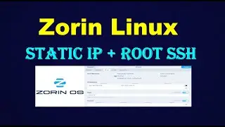 How to setup Static IP address in Zorin Linux 18  with GUI