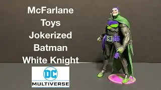 McFarlane Toys DC Multiverse Gold Label Jokerized Batman White Knight Review