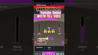 SWAM Flugelhorn Yamaha Genos 