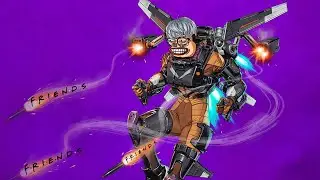 Apex Glitch | Yeeting My Friends Off The Map in Apex | Apex Fails ft. 645AR