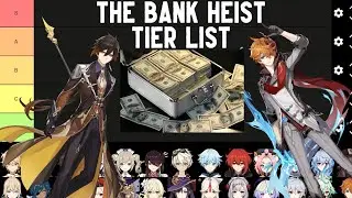 The Characters On A Bank Heist Tier List Genshin Impact
