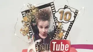 День рождения Давида в стиле YouTube❤️ 10 лет