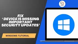 How to Fix 'Your Device is Missing Important Security Updates Make Sure to Keep your Device on Plug'