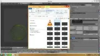 Blender 2.68a - Wireframe render - Ausgabe als Videodatei - mpeg4