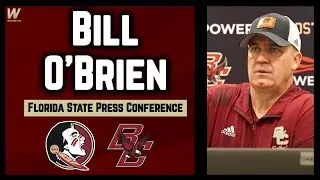 Boston College Coach Bill O'Brien Florida State Postgame Press Conference | Warchant TV #FSU