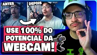 Webcam travando ou com imagem feia? Veja como melhorar a qualidade de QUALQUER WEBCAM no OBS Studio