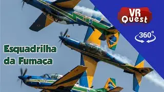 Assista em 360º o Show da Esquadrilha Fumaça. #esquadrilhadafumaça