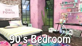 The Sims 4: Speed Build // 90's BEDROOM