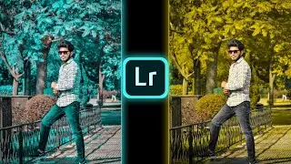 Perfectly Photo Editing Tutorial || Blue or Green Tone Editing - Rakesh editz