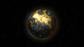 Planet Blow Up Effect Test
