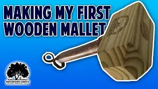 Making My FIRST Wooden Mallet From Scrap Wood / Easy Woodworking Project
