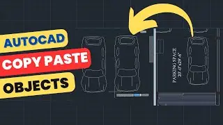 Copy Object from one Drawing to another in Autodesk AutoCAD