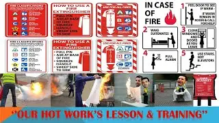 Our Hot Work's Lesson and Training at FINLAND