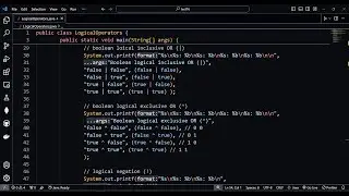 boolean logical AND (&), boolean logical inclusive OR (|) and boolean logical exclusive OR (^) -Java