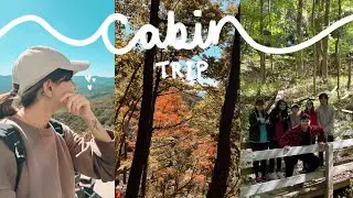 🍂 cozy cabin trip 🍂  | Georgia Tech fall break adventure 🐝✨