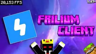 The Best FPS BOOST Mod For Minecraft PE 1.21+ (NO LAG + Smooth Gameplay) | Frellium Client