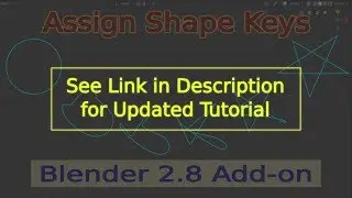 Free Blender 2.8 Add-on to Assign Bezier Curve Shape Keys