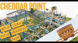 Cheddar Point POV - Zamperla Spinning Coaster - Nolimits 2
