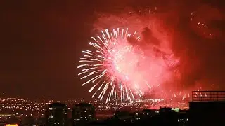 Салют 9 мая. Иркутск, 2021 г.