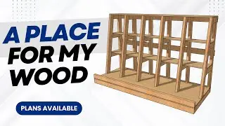 DIY || How to Build a Lumber Storage Rack | Woodworking Projects