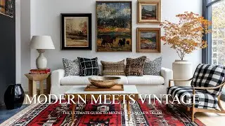 Modern Meets Vintage: The Ultimate Guide to Mixing Old and New Decor