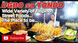UGBO SA TONDO STREET FOODS AND NIGHT MARKET 2024 #tondo #manila #streetfoods