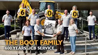The Boot Family Celebrates 600 Years' Service on JCB's 75th Anniversary