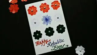 Easy REPUBLIC DAY CARD Idea for kids||How to make republic day card||