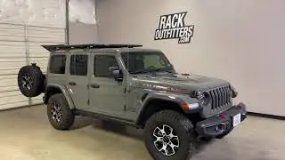 2018+ Jeep Wrangler JL with Rhino-Rack Pioneers Platform Backbone