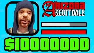 ПОДКИНУЛ БОМЖУ 10 ЛЯМОВ $ В GTA SAMP 