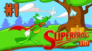 Superfrog HD PS3: Playthrough Part 1[Intro Scene - World 1 Magic Woods - Level 1]