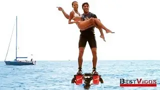 А ты хочешь так полетать • Flyboard