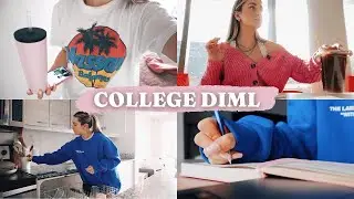 BUSY college day in my life | class, cafes, friends, appointments...