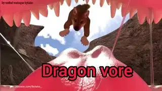 Dragon vore eat dog full video #[V- ANIM 3] by untied verbeger byletto