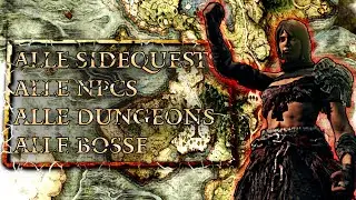 ELDEN RING 100% - Alle Sidequests/NPCs/Dungeons/Bosse - Episode 1