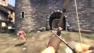 Sniper DeGroot Keep Gameplay - Team Fortress 2