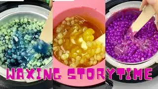 🌈✨ Satisfying Waxing Storytime ✨😲 