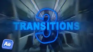 FAST MUSIC VIDEO TRANSITIONS YOU NEED - After Effects Tutorial