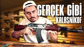 GERÇEK GİBİ AK-47 DENEDİM ! | Airsoft Silah İnceleme