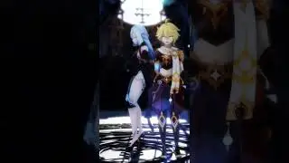 Aether X Shenhe - Simple Dimple |Genshin impact MMD/60fps| 