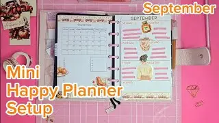 Planner Setup Mini Happy Planner| September 2025