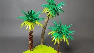 How To Build Lego Palm Trees.