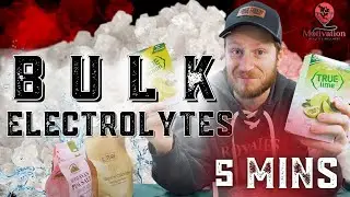 How to Make Electrolytes at Home: In Bulk