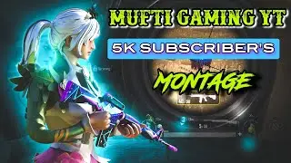 5K SUBSCRIBER'S MONTAGE 🔥❤️ THANK YOU SO MUCH FOR 5K FAMILY ⭐❤️