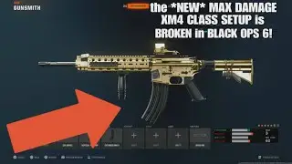 the *NEW* MAX DAMAGE XM4 CLASS SETUP is BROKEN in BLACK OPS 6!🤯 (Best XM4 Class Setup)