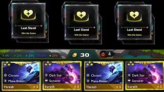 Xerath & Thresh 3-Star Duo in TFT Set 3.5