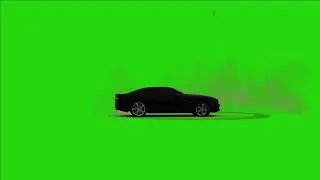 Car Drifting Green Screen Footage Ultra HD 4K download 